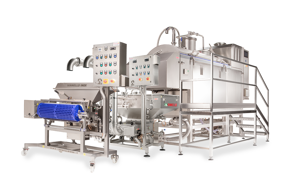 Industrial dairy production line
